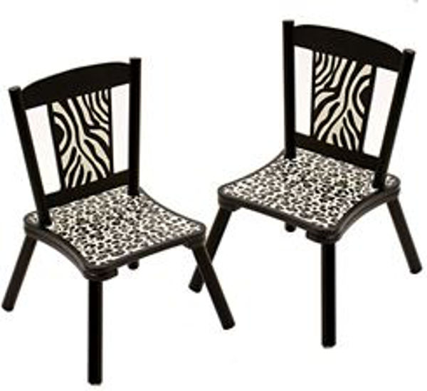 Picture of Levels of Discovery Wild Side Table 2 Chair Set Only